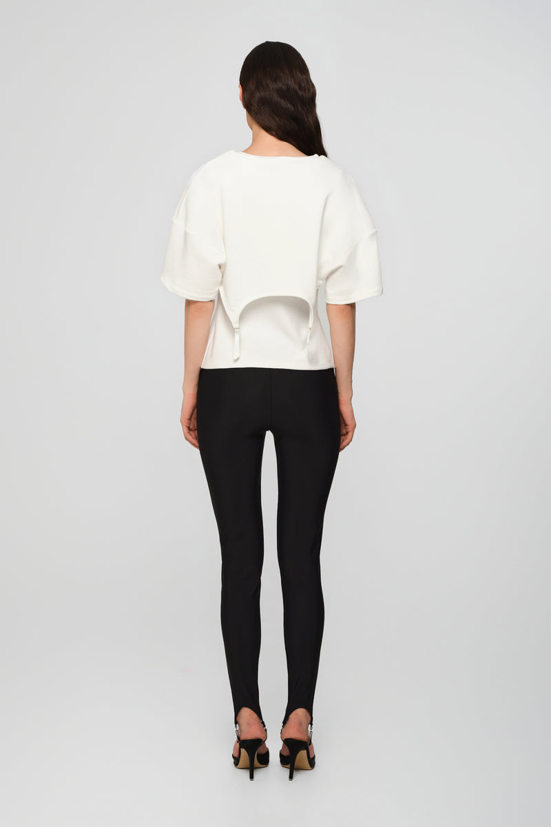 Garter T-Shirt White