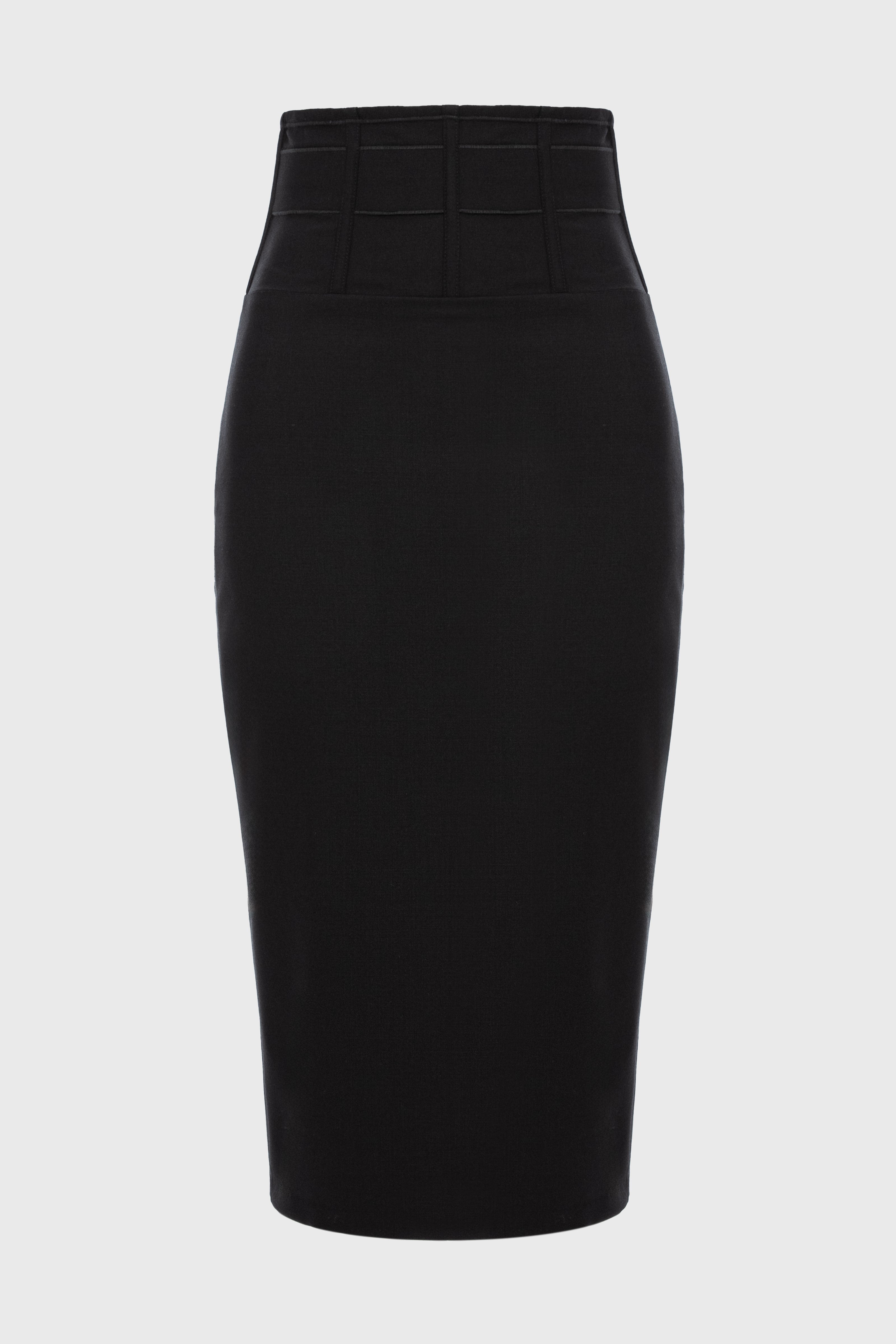 Tomboy Wool Skirt Black