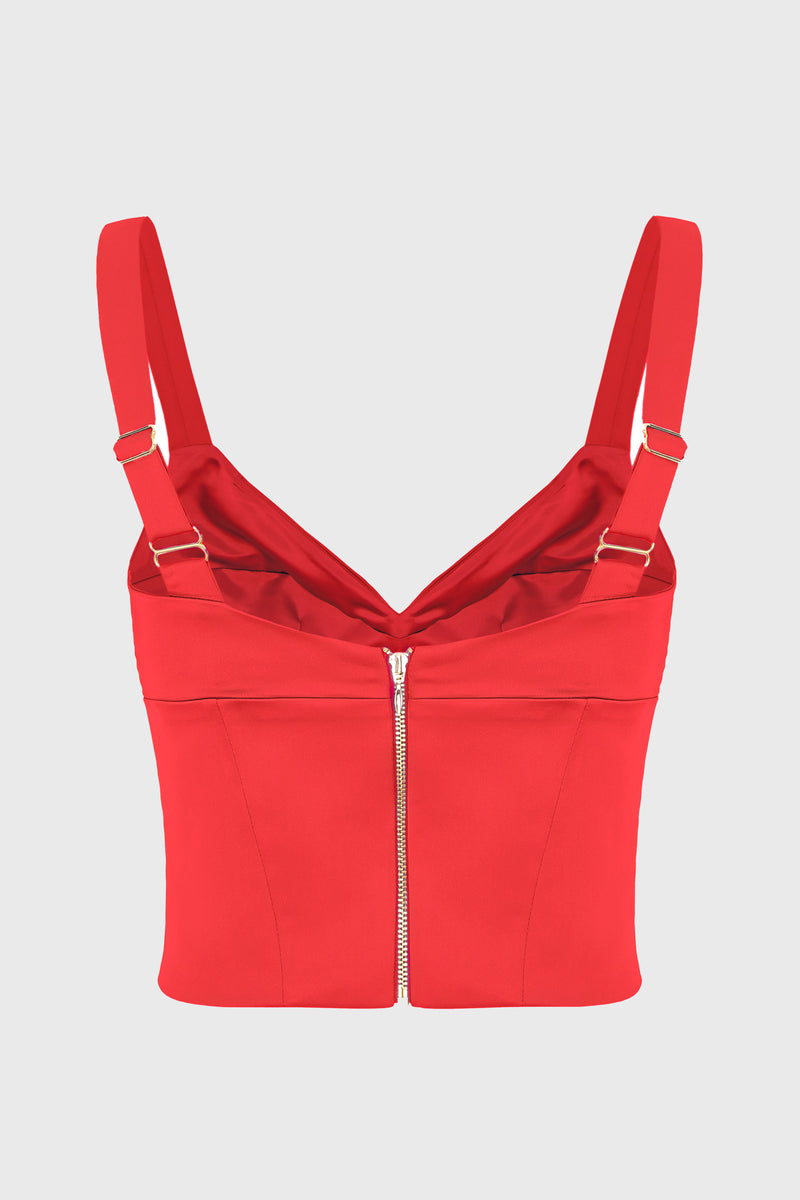 Haze Bra Top Red
