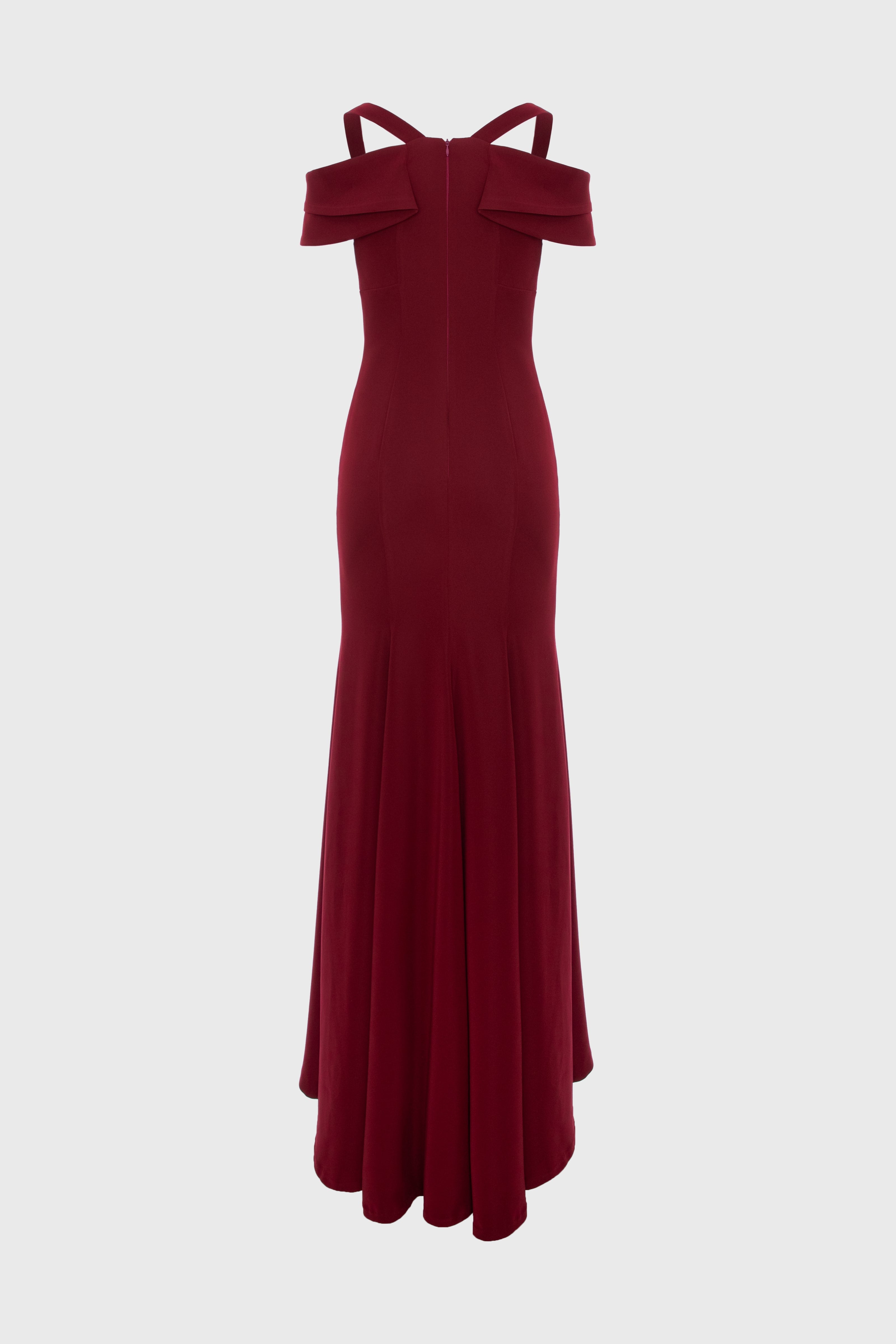 Candy Long Dress Wine