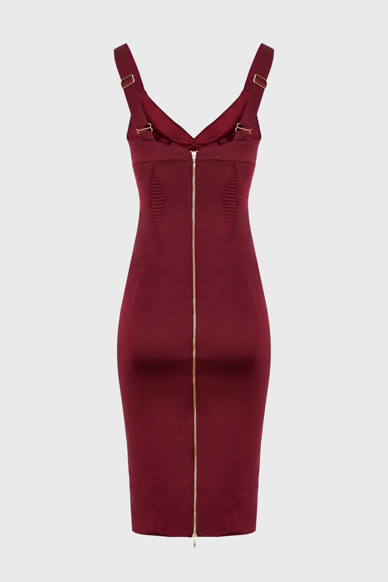 Haze Dress Wine