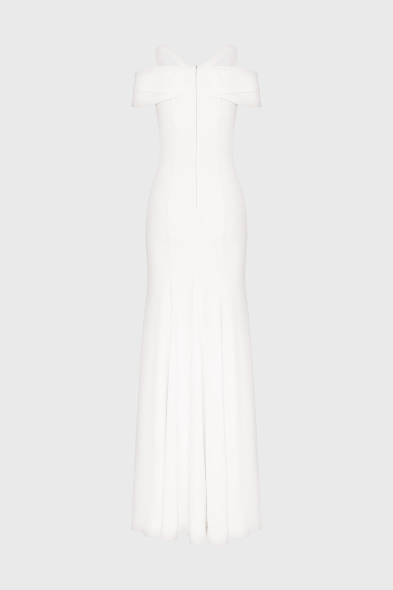 Candy Long Dress White