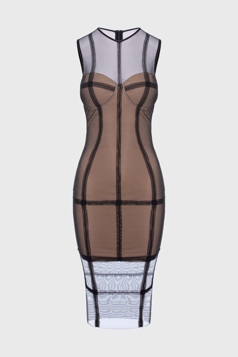 Figure Dress Black