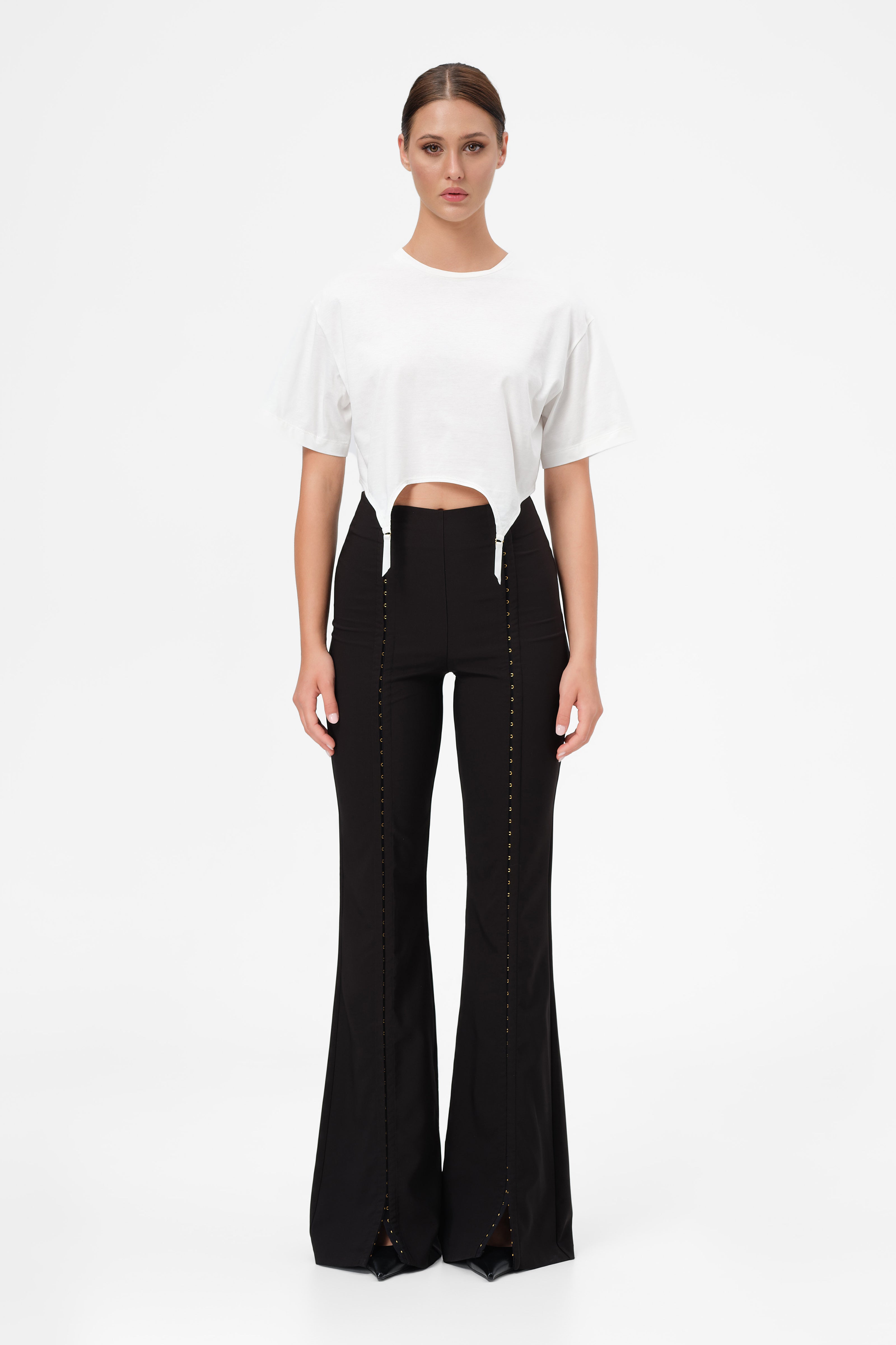 Snap Trousers Black