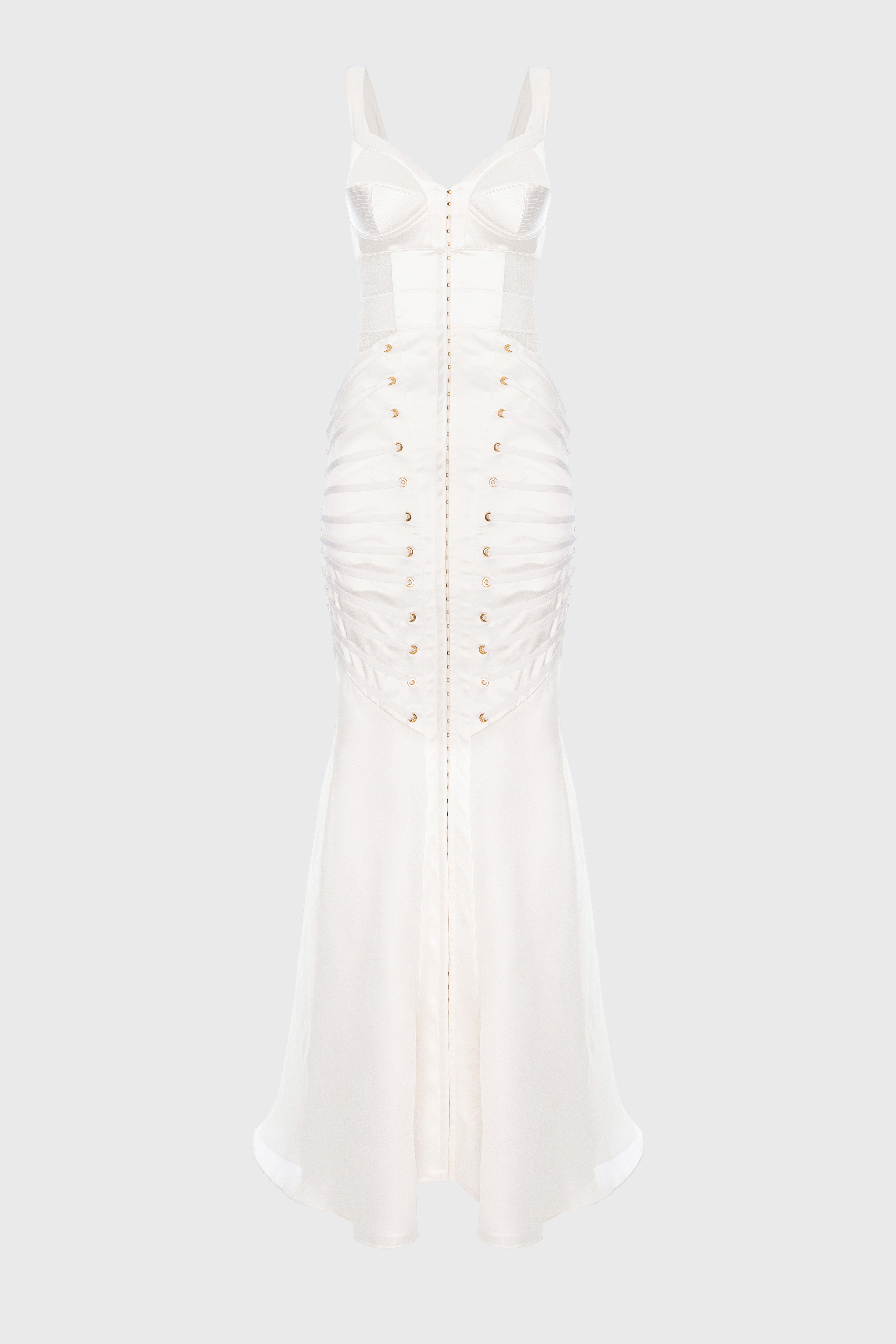 Zest Long Dress White